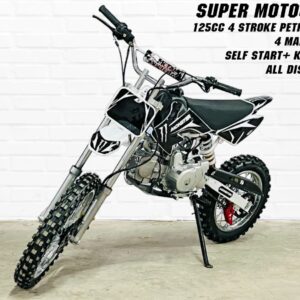 125cc Super Motocross Dirt Bike: 4 Stroke Engine